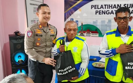 Polresta Malang Kota Latih Supeltas, Perkuat Sinergi Kamseltibcarlantas di Operasi Keselamatan Semeru 2026