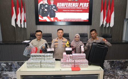 Polres Trenggalek Amankan 2 Tersangka Penipuan Modus Pencairan Dana Rp150 juta