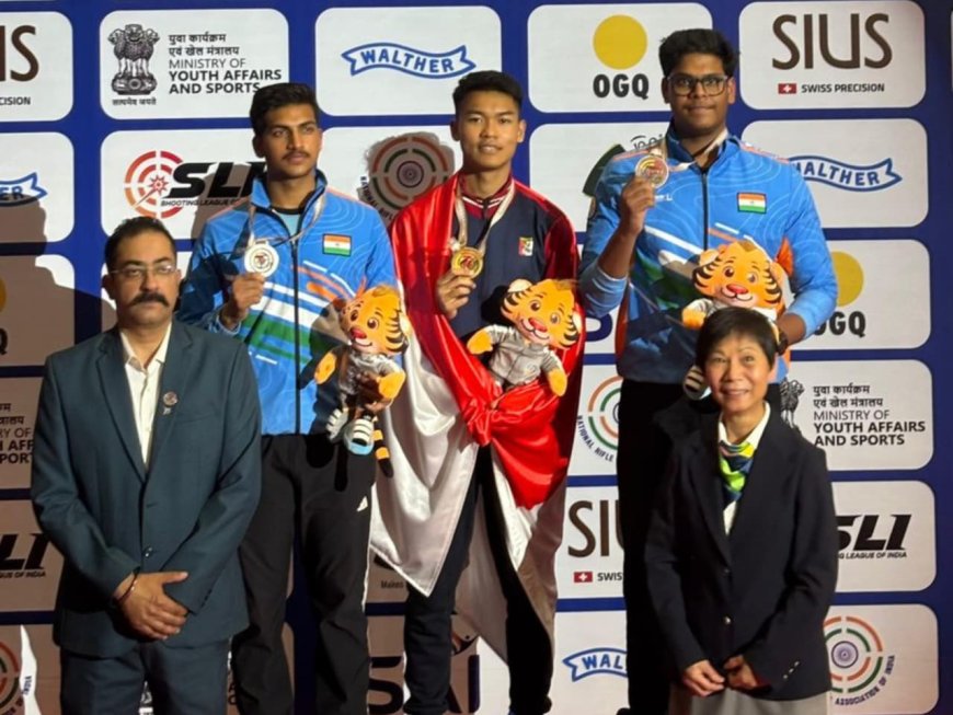 Prestasi Gemilang Anggota  Polri: Briptu Muhamad Fawwaz Aditia Farrel Raih Medali Emas dan Pecahkan Rekor Dunia di Ajang Asian Rifle/Pistol Chqmpion 2026 India