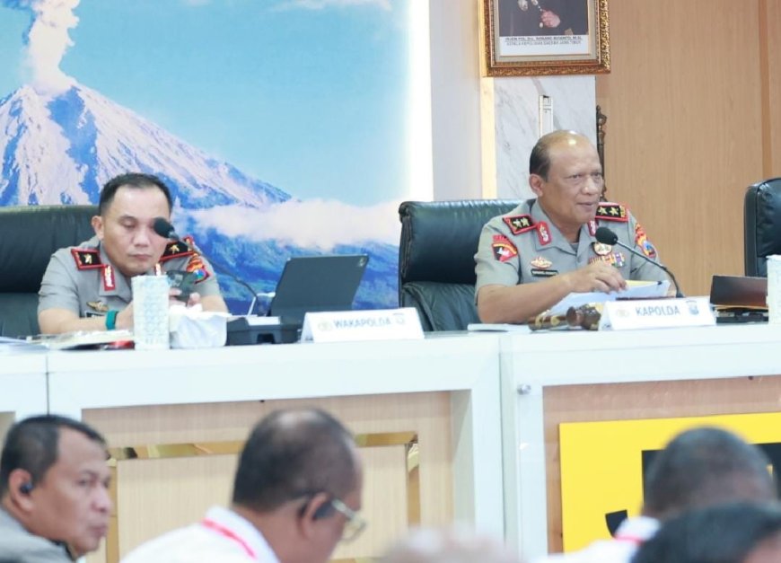 Kapolda Jatim Tekankan Deteksi Dini dan Kesiapsiagaan Hadapi Dinamika Global