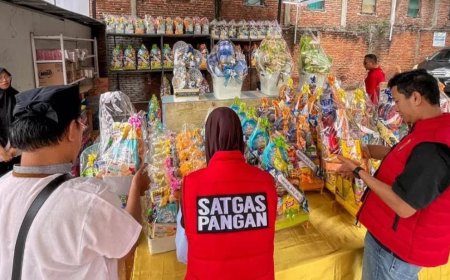 Satgas Pangan Polresta Banyuwangi Ingatkan Swalayan Tarik Produk Hampir Kedaluwarsa