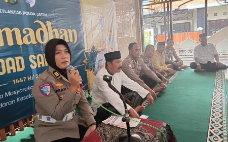 Ditlantas Polda Jatim Gelar Ramadhan Road Safety Wujudkan Mudik Aman Keluarga Bahagia