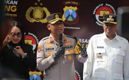 Polres Tulungagung Ungkap Kasus Penyuntikan LPG 3 Kg Dua Tersangka Diamankan