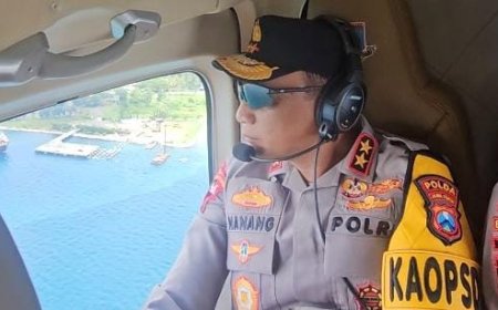 KRYD : Kapolda Jatim Laksanakan Patroli Udara Pastikan Arus Balik Lebaran 2026 Tetap Aman dan Kondusif