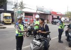 Optimalisasi Gakkum Presisi : Ditlantas Polda Jatim Gelar Operasi Dakgar Berbasis Handheld