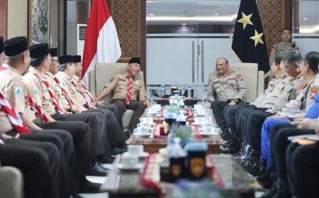 Polda Jatim dan Pramuka Perkuat Sinergi Cetak Generasi Muda Produktif Dukung Ketahanan Pangan