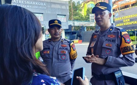 Polresta Malang Kota Siagakan 500 Personel Layanan Pengamankan Ibadah Jumat Agung
