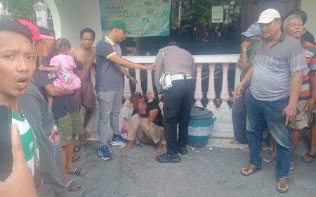 Gerak Cepat Polsek Kenjeran Amankan Pelaku Jambret di Platuk  dari Amukan Massa