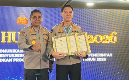Bidhumas Polda Jatim Raih 3 Penghargaan Nasional di Rakernis Humas Polri 2026