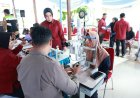 Polri Untuk Masyarakat : Polda Jatim Gelar Baksos dan Bakkes untuk Ribuan Warga di Nganjuk