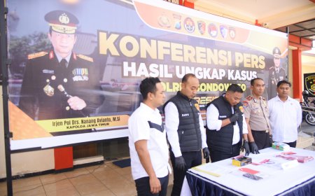 Polres Bondowoso Ungkap Live Streaming Asusila Dua Tersangka Diamankan