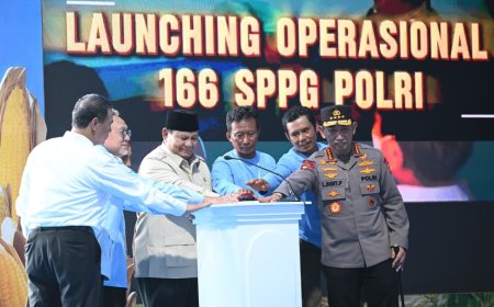 Dari Jawa Timur, Presiden Prabowo Groundbreaking 10 Gudang Pangan Polri dan Luncurkan 166 SPPG