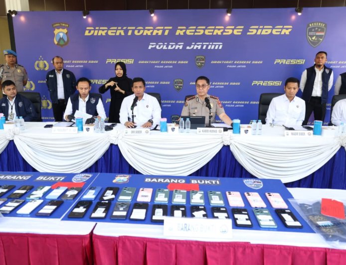 Polda Jatim Bongkar Sindikat Penipuan Online Modus Jual Beli Mobil, 11 Tersangka Diamankan