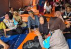 Polwan Jaga Jakarta Salurkan Bantuan dan Trauma Healing untuk Korban Kebakaran Pasar Jiung
