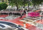 Polda Jatim Ziarah dan Tabur Bunga di TMP, Kenang Jasa Pahlawan Jelang Hari Bhayangkara ke-80