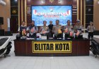 Polres Blitar Kota Amankan Tersangka Komplotan Perampok Lintas Daerah Sasar Minimarket