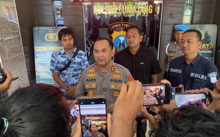 Polres Lumajang Amankan Dua Tersangka Perampokan Toko Kelontong Senduro