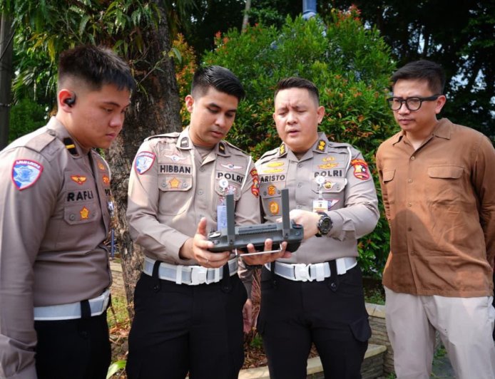ETLE Drone Pantau Pelanggaran Lalu Lintas dari Udara Tanpa Mengganggu Aktivitas Masyarakat