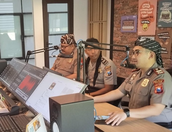 Polres Gresik Gaungkan "Ayo Jogo Gresik" Jelang Sura Agung