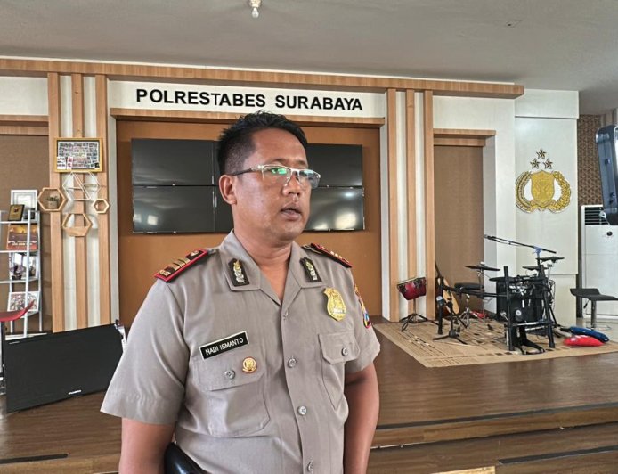 Tim URC Polrestabes Surabaya Amankan 2 Tersangka Curanmor Milik Kurir