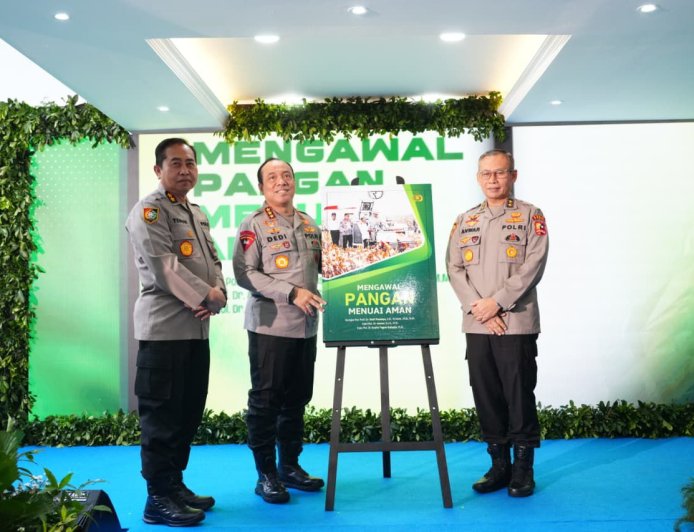 Ketahanan Pangan Jadi Isu Strategis Nasional, Wakapolri Luncurkan Buku ke-42 “Mengawal Pangan Menuai Aman"