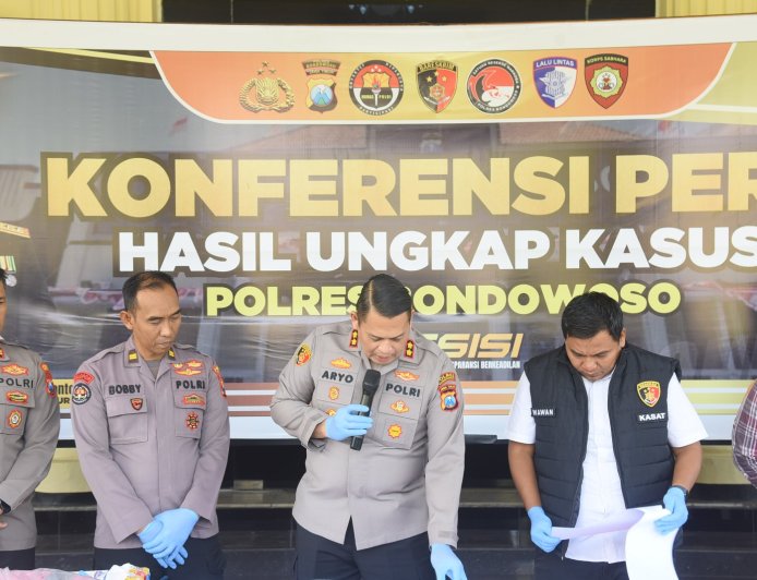 Tim URC Polres Bondowoso Amankan ART Tersangka Pencuri Perhiasan