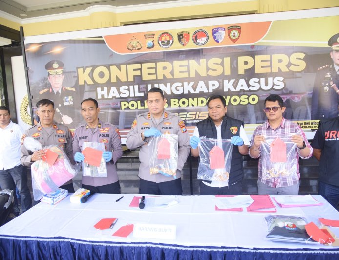 Polres Bondowoso Amankan DPO Kasus Curanmor di Tol Kalikangkung Jawa Tengah