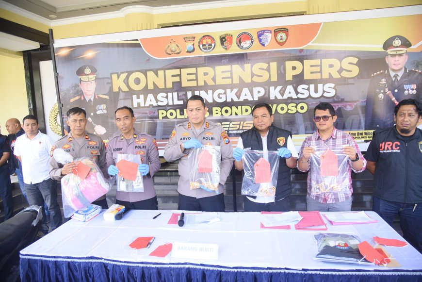 Polres Bondowoso Amankan DPO Kasus Curanmor di Tol Kalikangkung Jawa Tengah