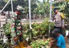 Bhabinkamtibmas Desa Ngadirejo Dorong Pemanfaatan Pekarangan untuk Mendukung Program Ketahanan Pangan