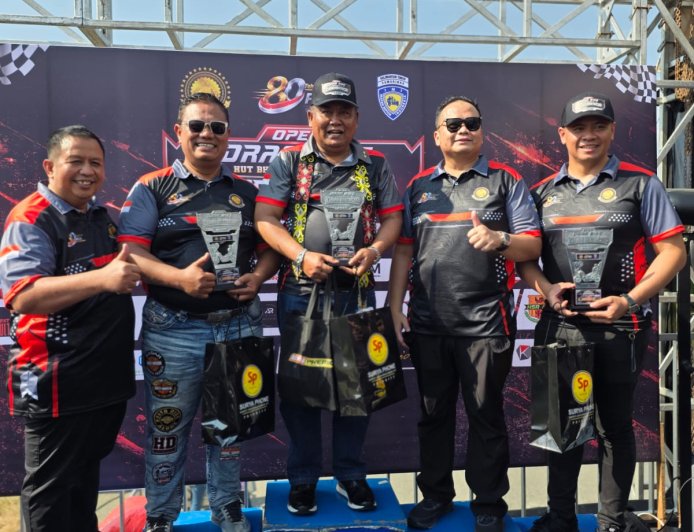 Gas di Sirkuit, Bukan di Jalan! Open Drag Bike Dhira Brata Cup Championship 2026 Resmi Dibuka di Samarinda dalam Rangka Hari Bhayangkara ke-80