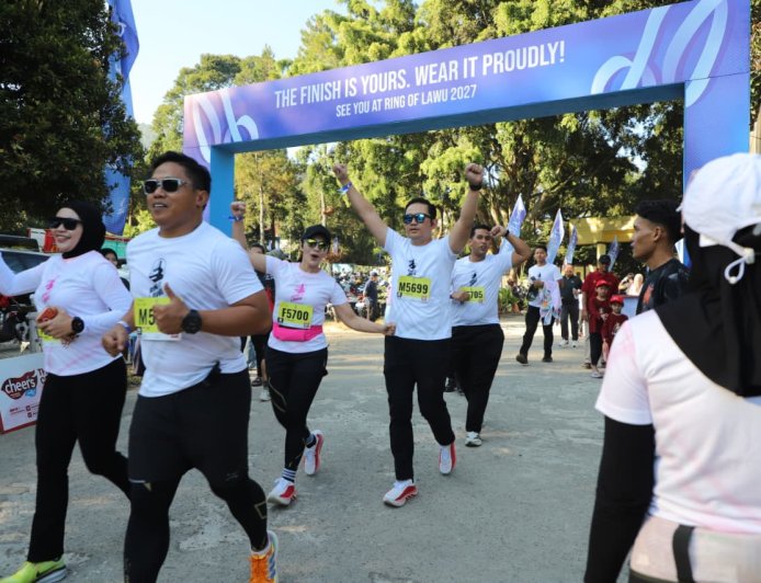 Dukung Pariwisata Polres Magetan Turut Ambil Bagian Trail Run Ring of Lawu 2026