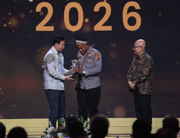 Polisi Tapal Batas dan Pedalaman Hoegeng Awards 2026 Diraih Iptu Motalip Litiloly, Bukti Pengabdian Humanis di Nduga